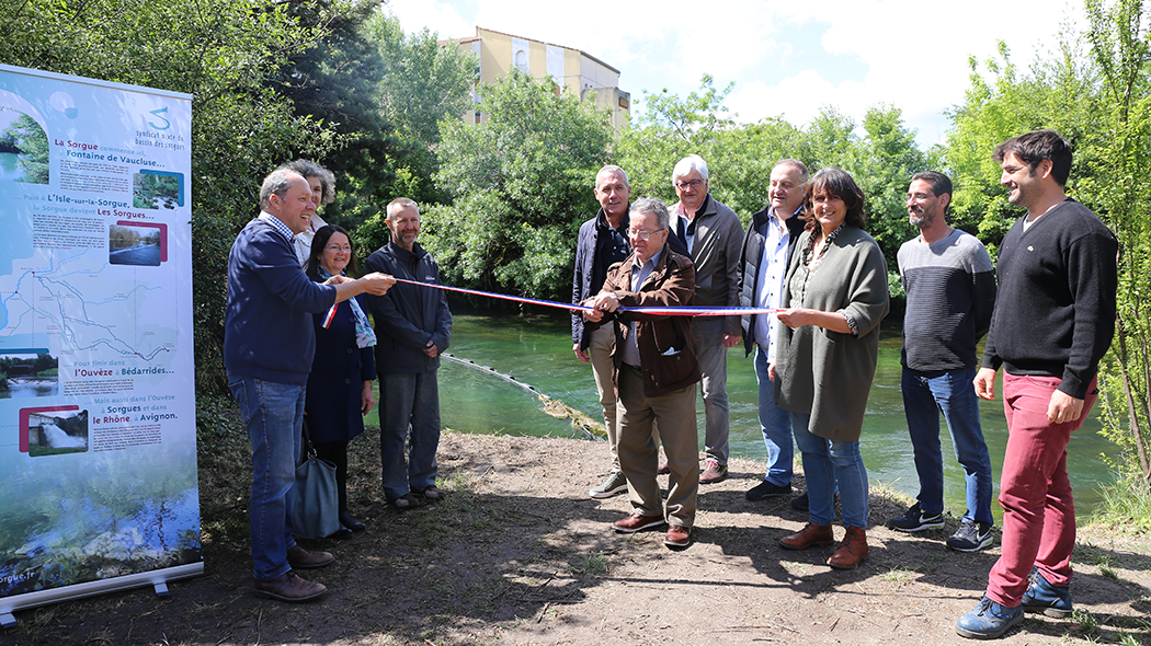 Vaucluse. Un piège à déchets flottants installé à l'Isle sur la