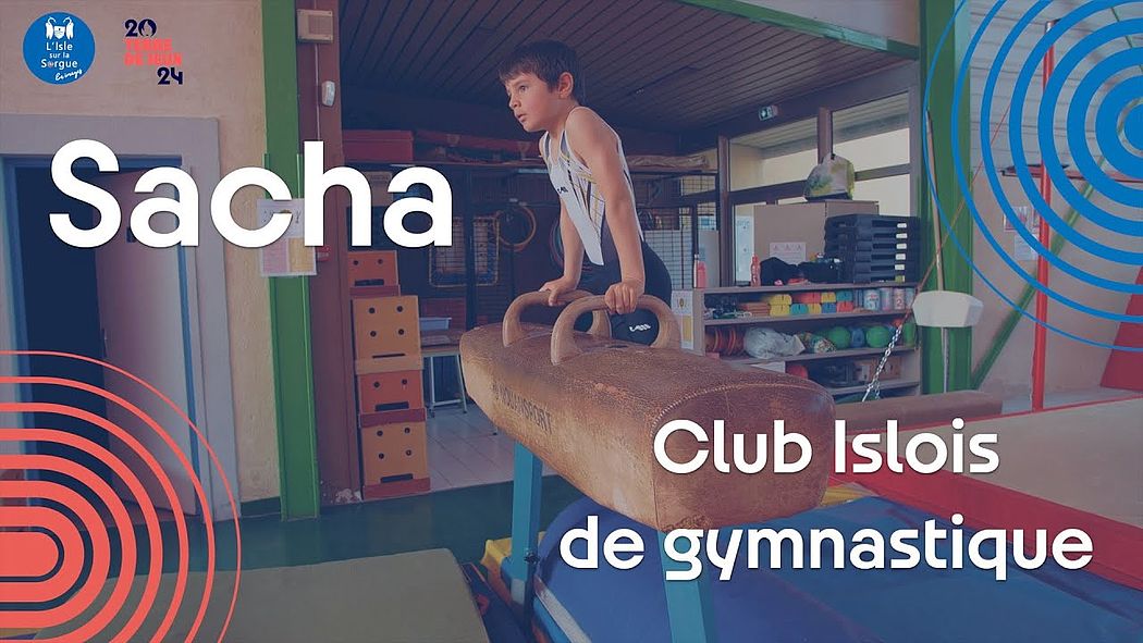 Sacha, gymnaste au Club Islois de gymnastique