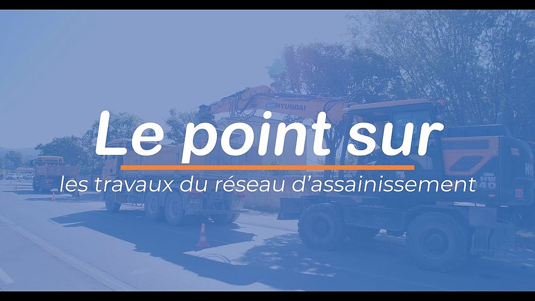 Travaux d'assainissement