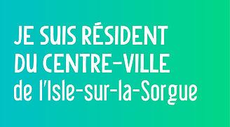 Je suis résident du centre-ville