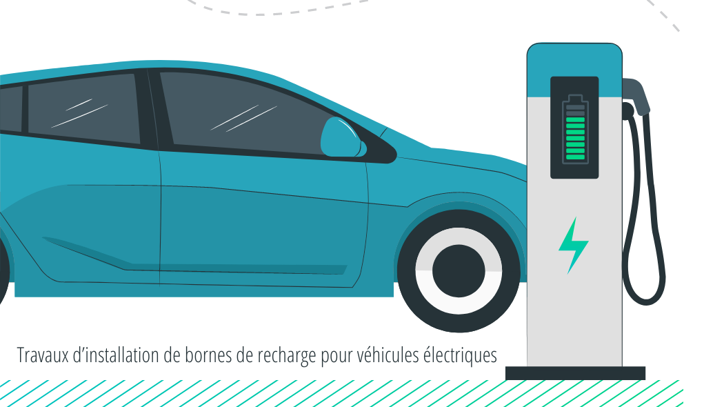 Les bornes de charge électriques