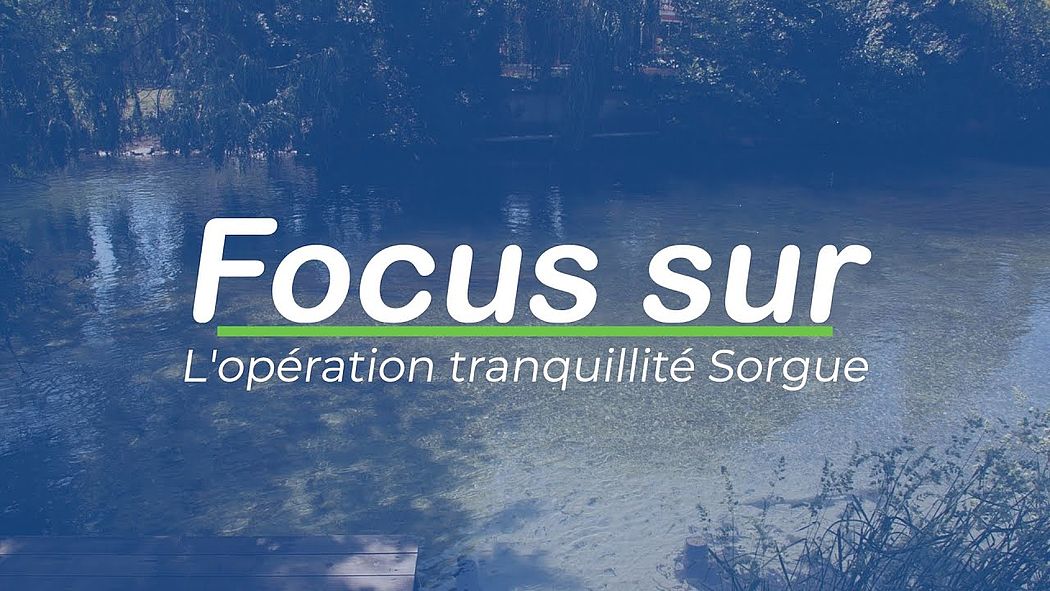 Focus sur l'opération tranquillité Sorgue