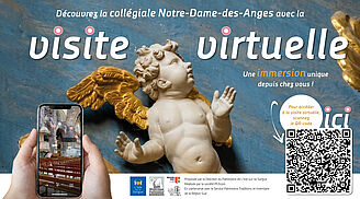 Visite virtuelle de la collégiale Notre-Dame des Anges