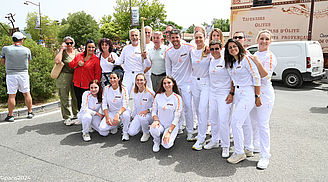 Retour sur le passage de la Flamme Olympique