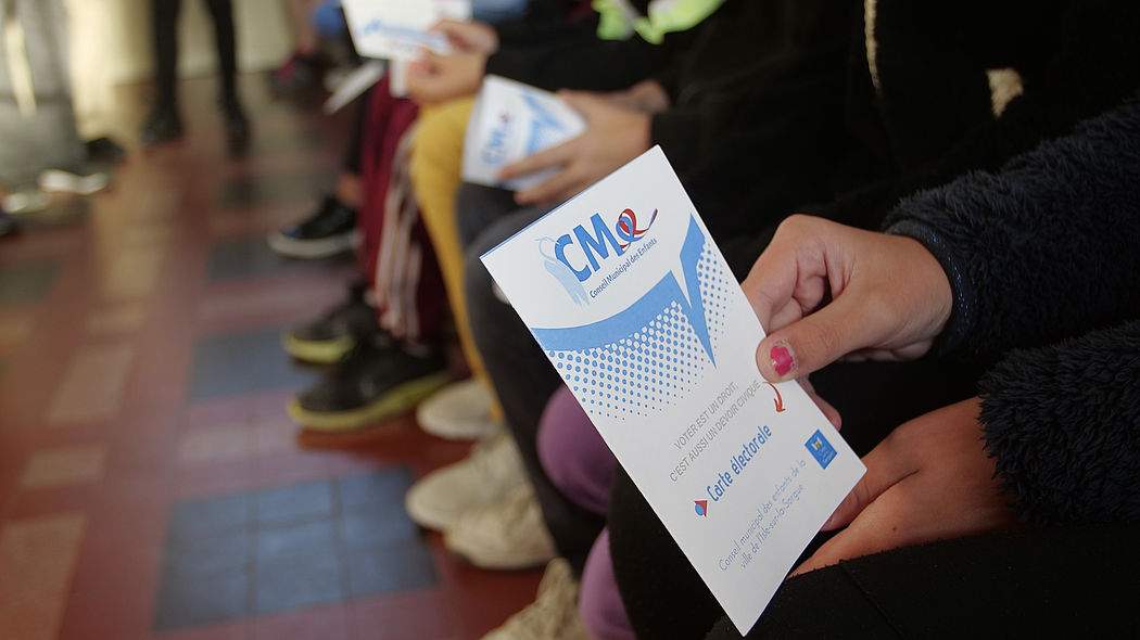 Le conseil municipal des enfants