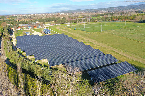 Centrale photovoltaïque St-Gervais