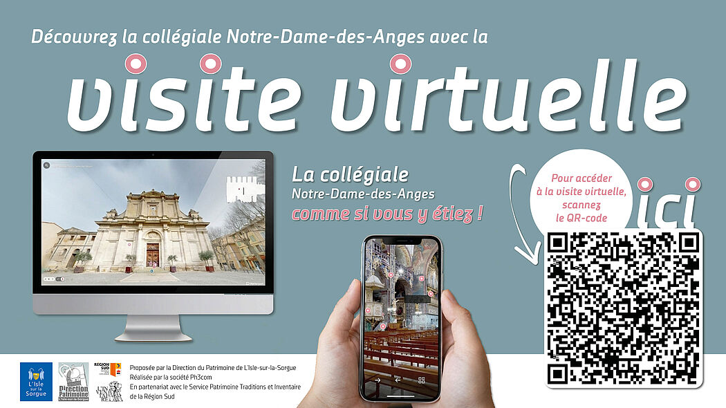 Visite virtuelle de la collégiale Notre-Dame des Anges