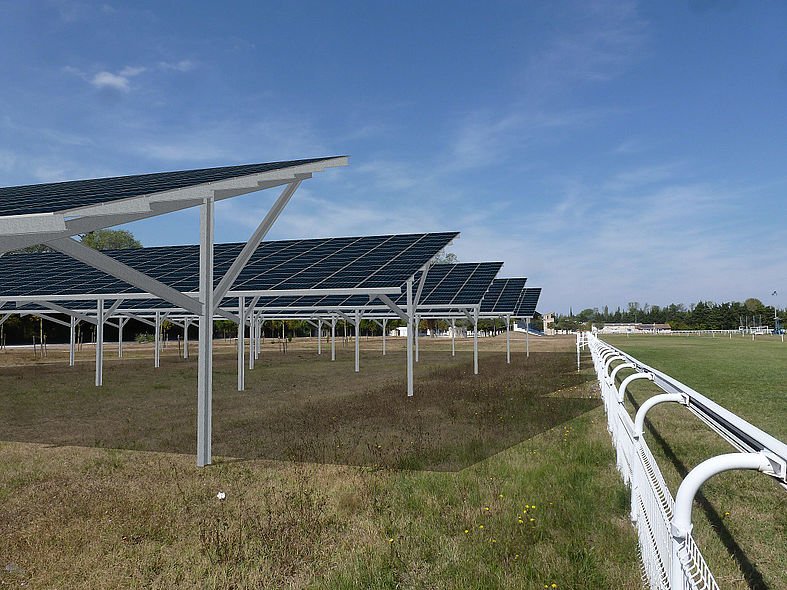 Déploiement de centrales solaires