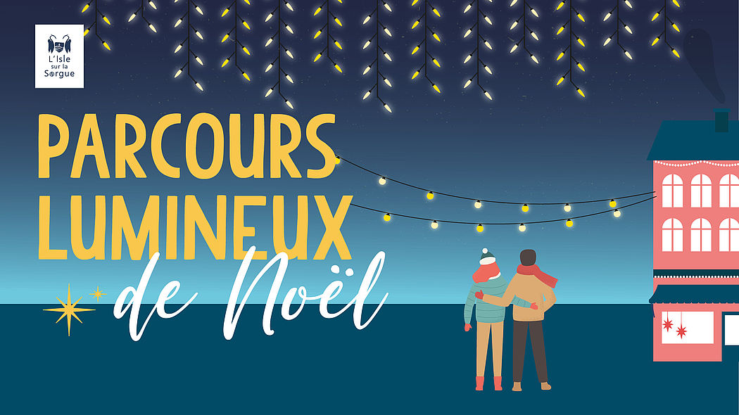 Parcours lumineux de Noël